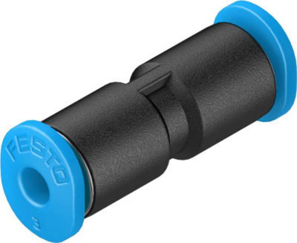 FESTO Rechte koppeling 153326 QSM-4-3    Buis-Ø: 3 mm, 4 mm   1 stuk(s)