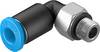 FESTO Haakse koppeling 153333 QSML-M5-4 Buis-Ø: 4 mm Afm. schroefdraad: M5 1 stuk(s)