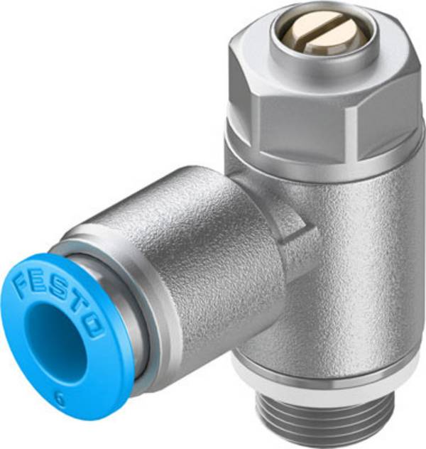 FESTO Terugslagventiel 193144 GRLA-1/8-QS-6-D  0.2 tot 10 bar  1 stuk(s)