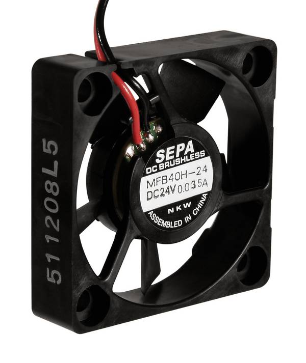 SEPA MFB40H12 Axiaalventilator 12 V/DC 185 l/min (l x b x h) 40 x 40 x 10 mm