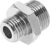FESTO Dubbele nippel 8030271 NPFC-D-G18-G38-M Afm. schroefdraad: G1/8", G3/8" 1 stuk(s)