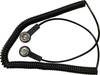 BJZ C-191 086 ESD-aardingskabel 2.40 m Drukknop 10.3 mm, Drukknop 4 mm