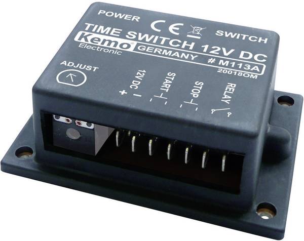 Kemo M113A Tijdrelais Module  2 s - 23 min.