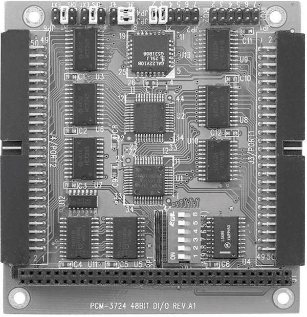 ADVANTECH PCM-3724-BE Automatiseringsmodule: PC/104; 96x90mm; Dig.ing: 48; 0÷60°C - 1 stuk