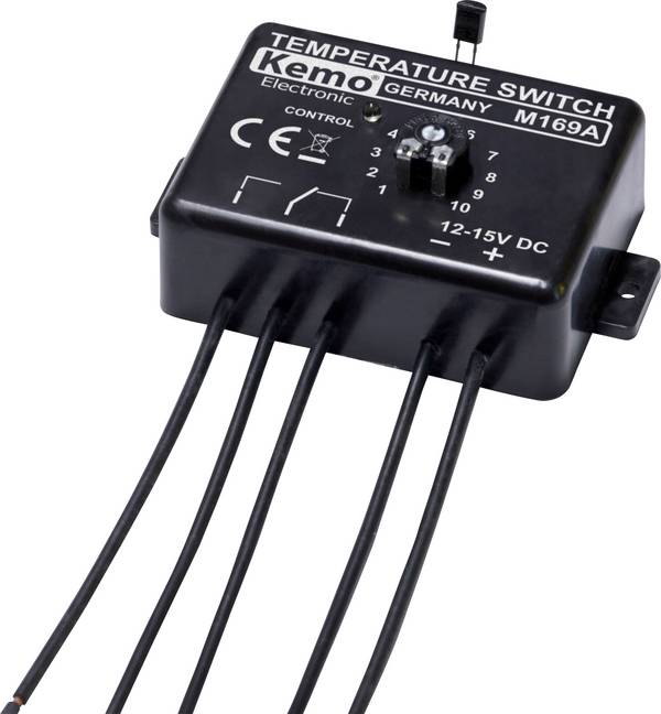 Kemo M169A  Temperatuur schakelaar Module 12 V/DC 0 - 100 °C