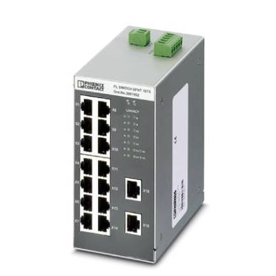 Phoenix Contact FL SWITCH SFNT 16TX Industrial Ethernet Switch   10 / 100 MBit/s  