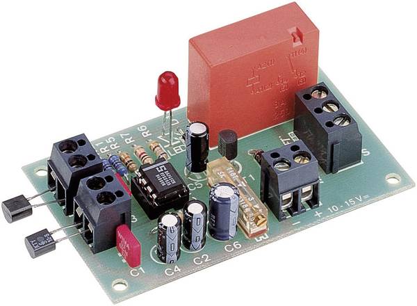 Conrad Components HB 124.1  Temperatuurverschil schakelaar Bouwpakket 12 V/DC -5 - 100 °C