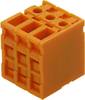Weidmüller 1786220000 Klemschroefblok 4 mm² Aantal polen 5 Oranje 1 stuk(s)