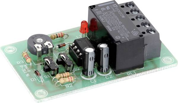 Conrad Components 195901 Timer Bouwpakket 12 V/DC 0.5 - 150 s
