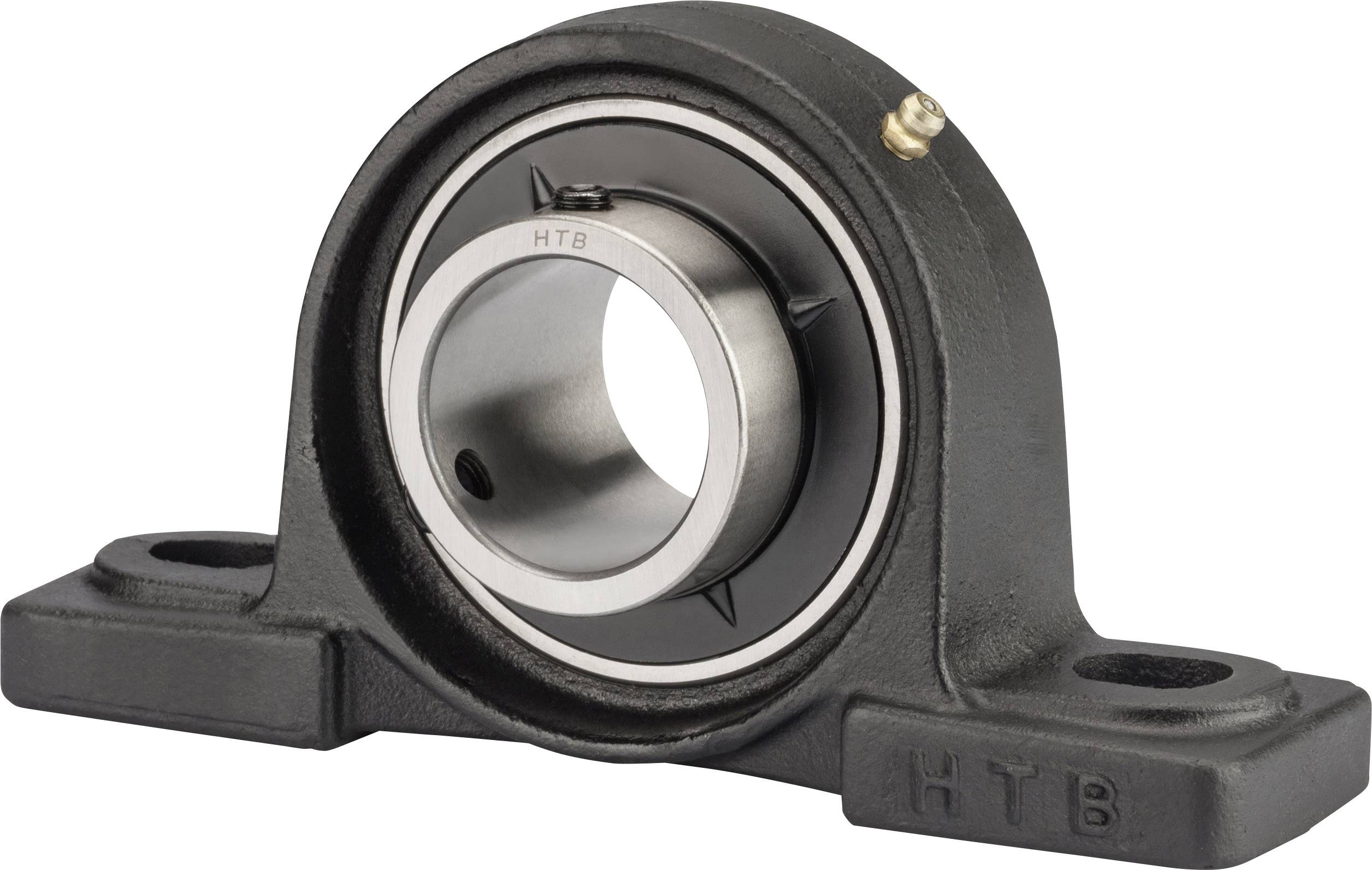 HTB UCP 202 Staand lager Grijs/grauw gietijzer Boordiameter 15 mm Gatafstand 96 mm