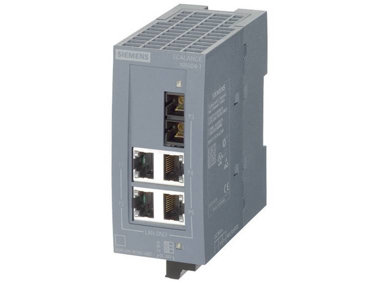 Siemens 6GK5004-1BF00-1AB2 Industrial Ethernet Switches SCALANCE XB 24 V-DC Aantal ethernet-poorten 
