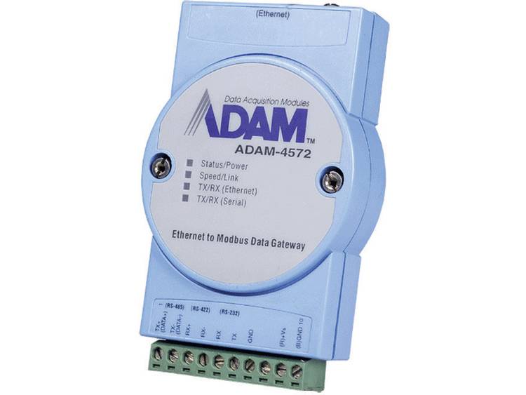 Advantech ADAM-4572 1-kanaals ModBus naar Ethernet Data Gateway 10 30 V