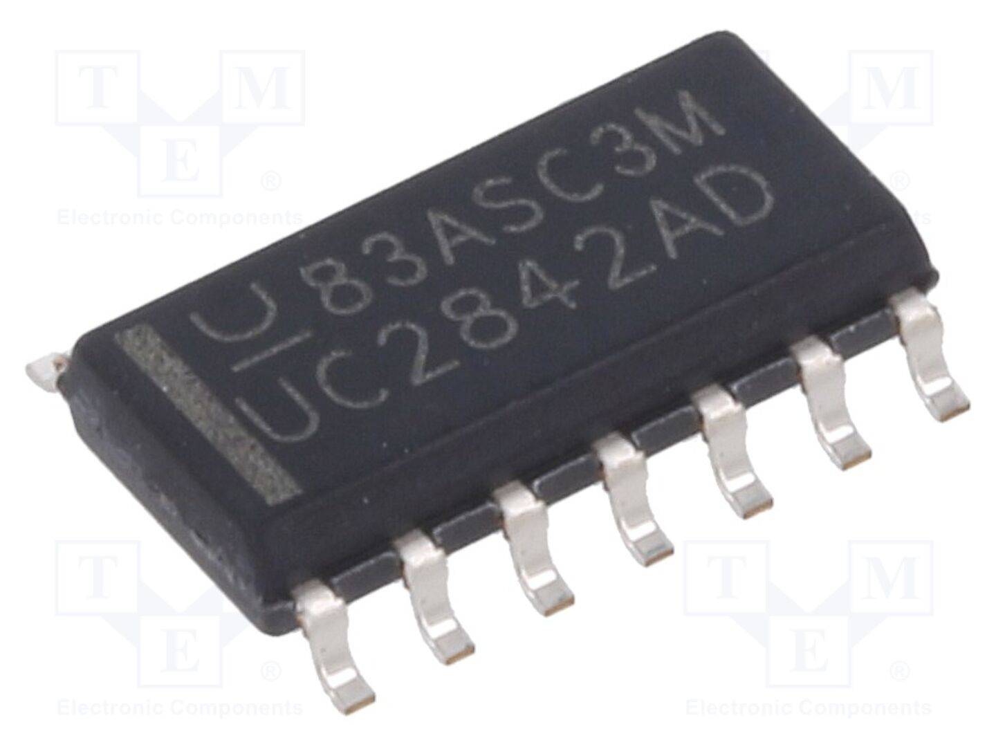 TEXAS INSTRUMENTS UC2842AD IC: PMIC; controller PWM; SO14; -40÷85°C; 16÷30V; buis; SMPS; 0÷96% - 1 stuk-0