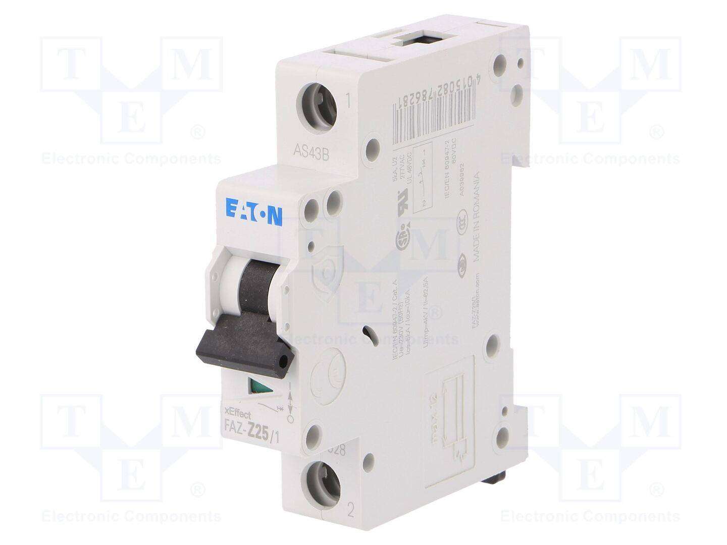 EATON ELECTRIC FAZ-Z25/1 Installatieautomaat; 230/400VAC; Inom: 25A; Polen: 1; op DIN-rail - 1 stuk-0