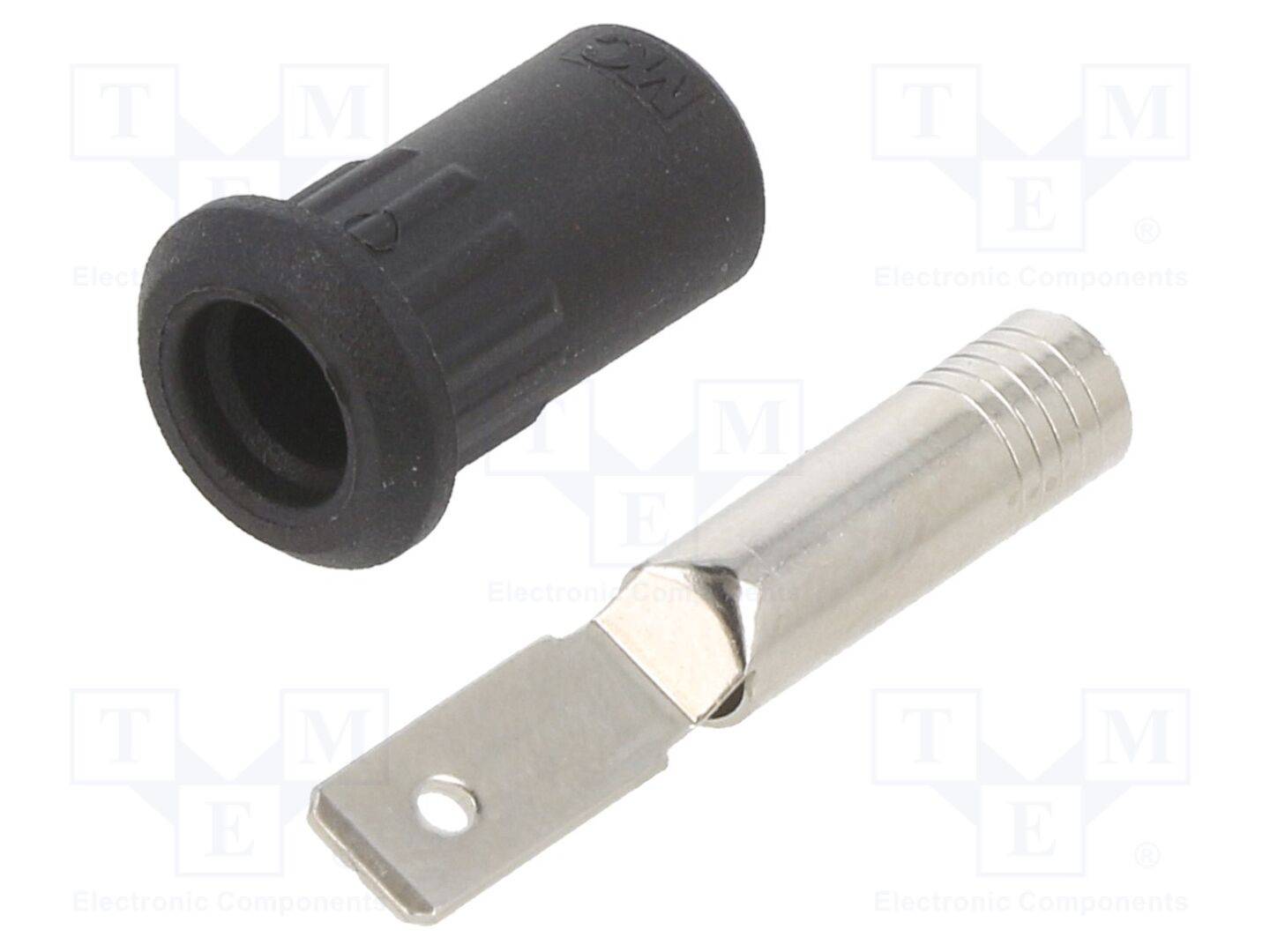 STÄUBLI EB4-IFA/N-21 Labconnector: banaanstekker 4mm; contact; 30VAC; 60VDC; 25A; zwart - 1 stuk-0