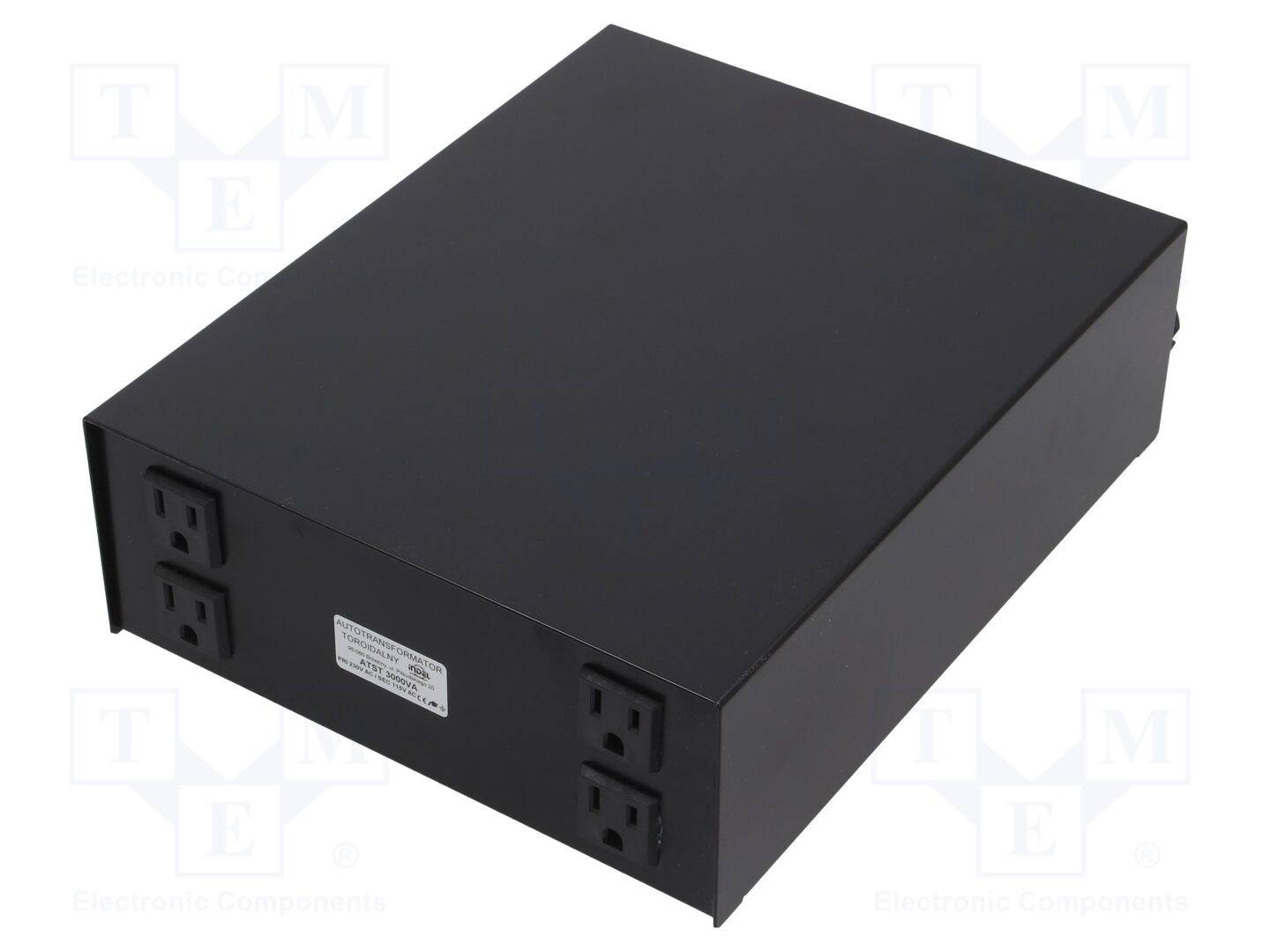 INDEL ATST3000W-U Autotransformer: fixed; 230VAC; Power: 3kVA; Usec.1: 115V - 1 stuk-0