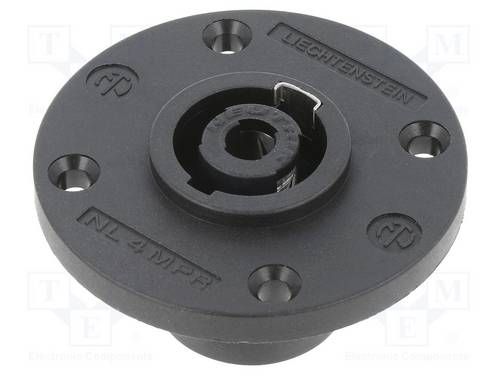 NEUTRIK NTR-NL4MPR Connector: voor luidsprekers; stekker; mannelijk; PIN: 4; 25A; 250V - 1 stuk