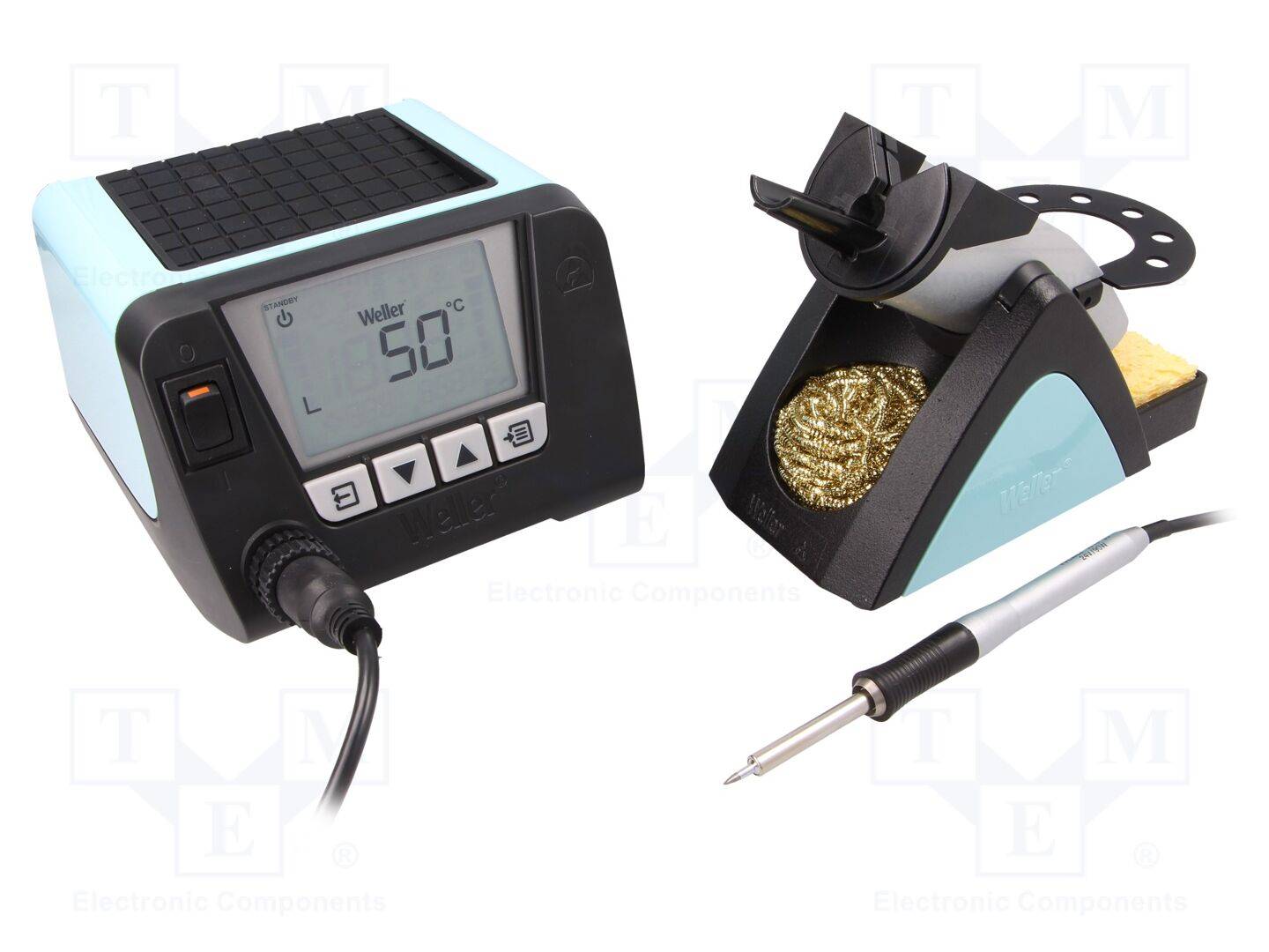 WELLER WEL.WT1010SET Station: soldeer-; Vermogen: 95W; Vermogen: 90W; 50÷450°C; ESD; Ch: 1 - 1 stuk-0