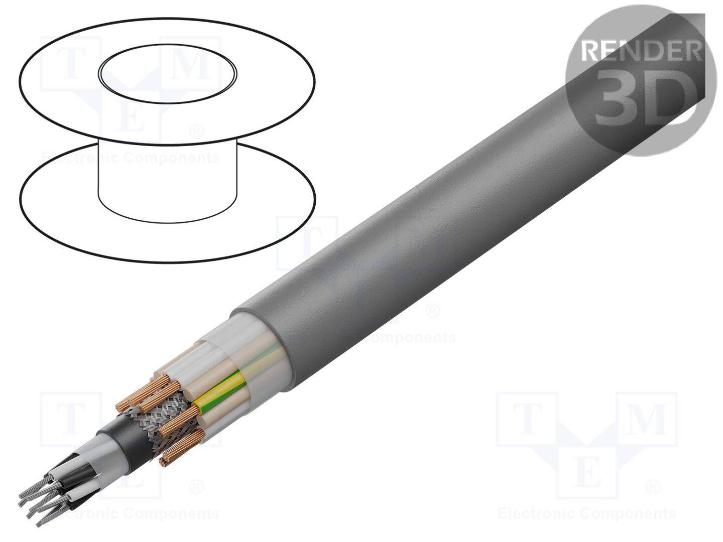 HELU HELUKABEL-18048916 Hybrid cable - 1 meter-0
