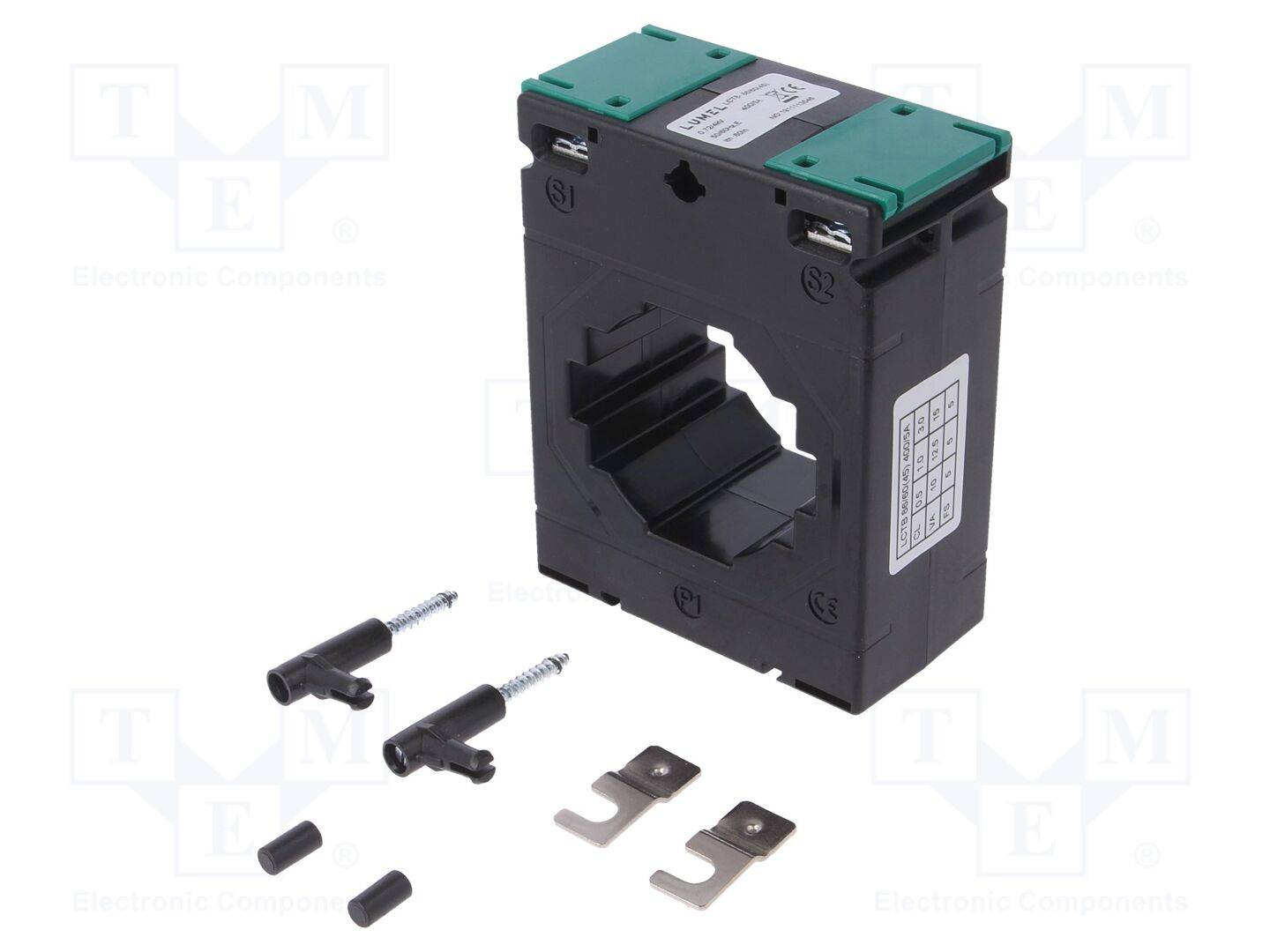 LUMEL LCTB-8660450400A55 Stroomtransformator: stroomtrafo; LCTB; I AC: 400A; 10VA; -10÷55°C - 1 stuk-0