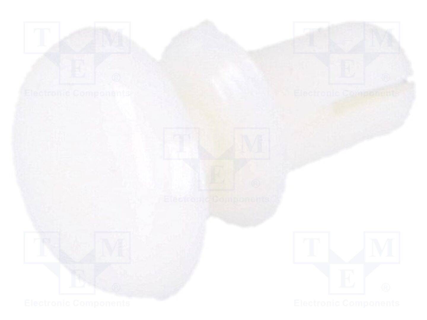 DREMEC DR8G4012.0X2.0W Klinkn; polyamide; L.klinknagel: 3,2mm; wit; Ømont.op: 2,1mm - 10 stuks-0