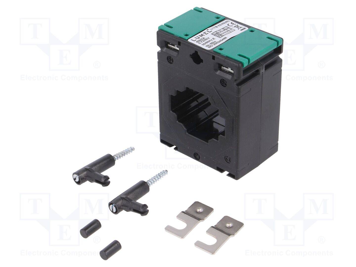 LUMEL LCTB-6240400400A55 Stroomtransformator: stroomtrafo; LCTB; I AC: 400A; 5VA; Øgat: 31mm - 1 stuk-0