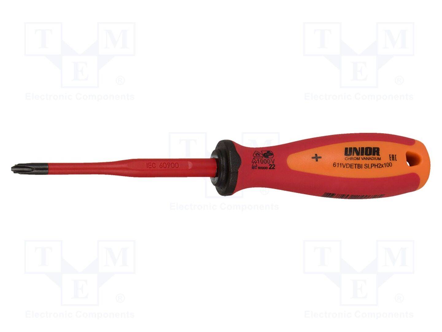 UNIOR UNIOR-624072 Schroevendraaier: geïsoleerd; slim; PlusMinus type PH; PH2/SL - 1 stuk-0