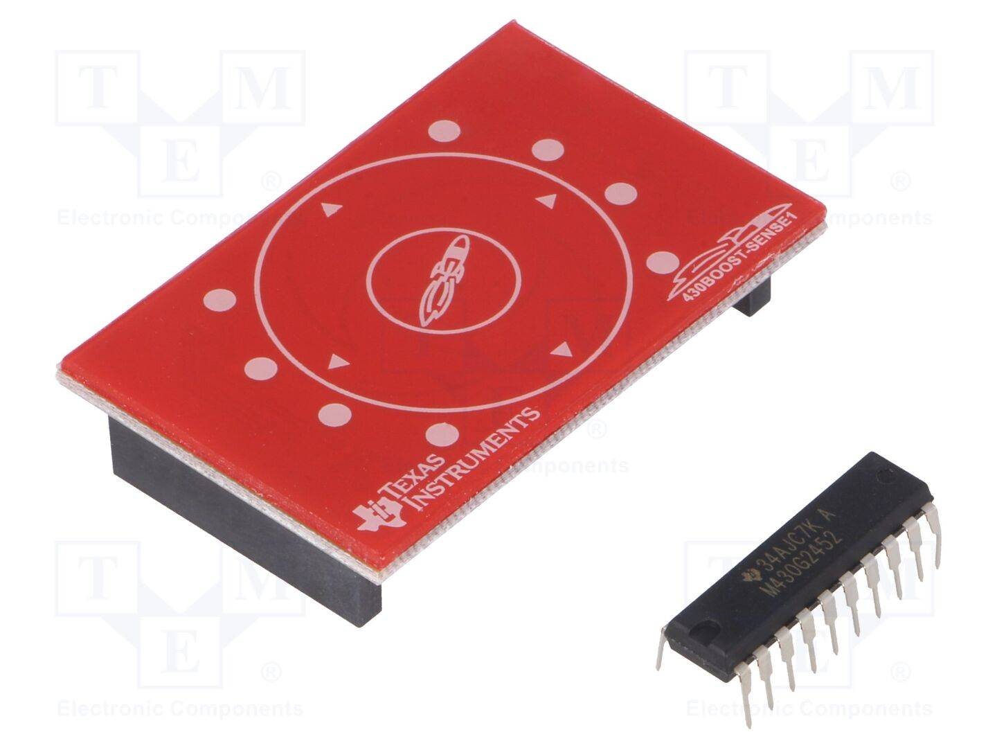 TEXAS INSTRUMENTS 430BOOST-SENSE1 Uitbreidingsboard; handleiding,insteekprintplaat; BoosterPack - 1 stuk-0