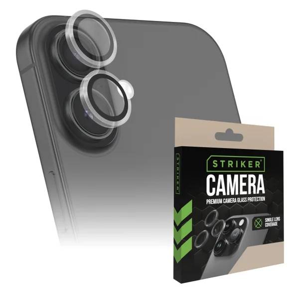 Striker Single Lens Glass Camera Protector - Transparent - Apple iPhone 18 Pro-0