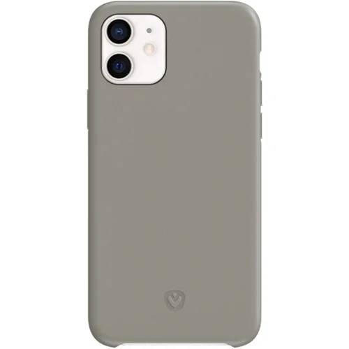 Valenta Leather Back Cover Snap Luxe Apple iPhone 11 Grey-0