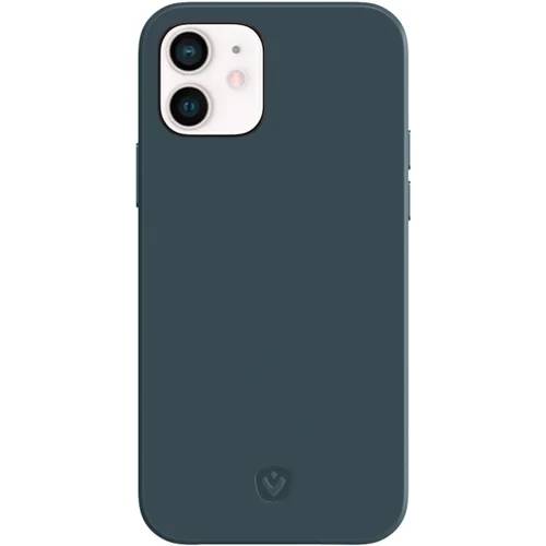 Valenta Leather Back Cover Snap Luxe Apple iPhone 12 Mini Blue-0