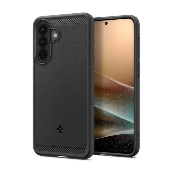 Spigen Rugged Armor Backcover Samsung Galaxy A57 (5G) - Zwart-0