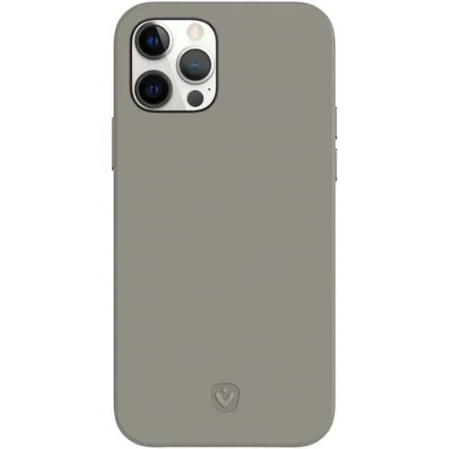 Valenta Leather Back Cover Snap Luxe Apple iPhone 12/12 Pro Grey-0