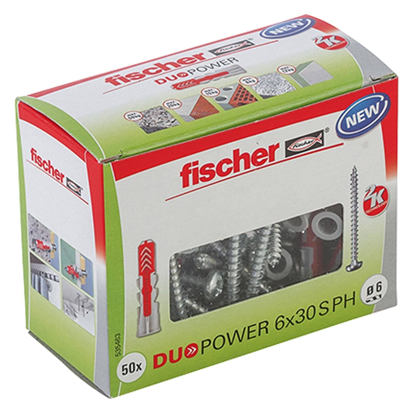 Fischer duopower 6x30 met bolkopschroef 40489622399284048962239928-0