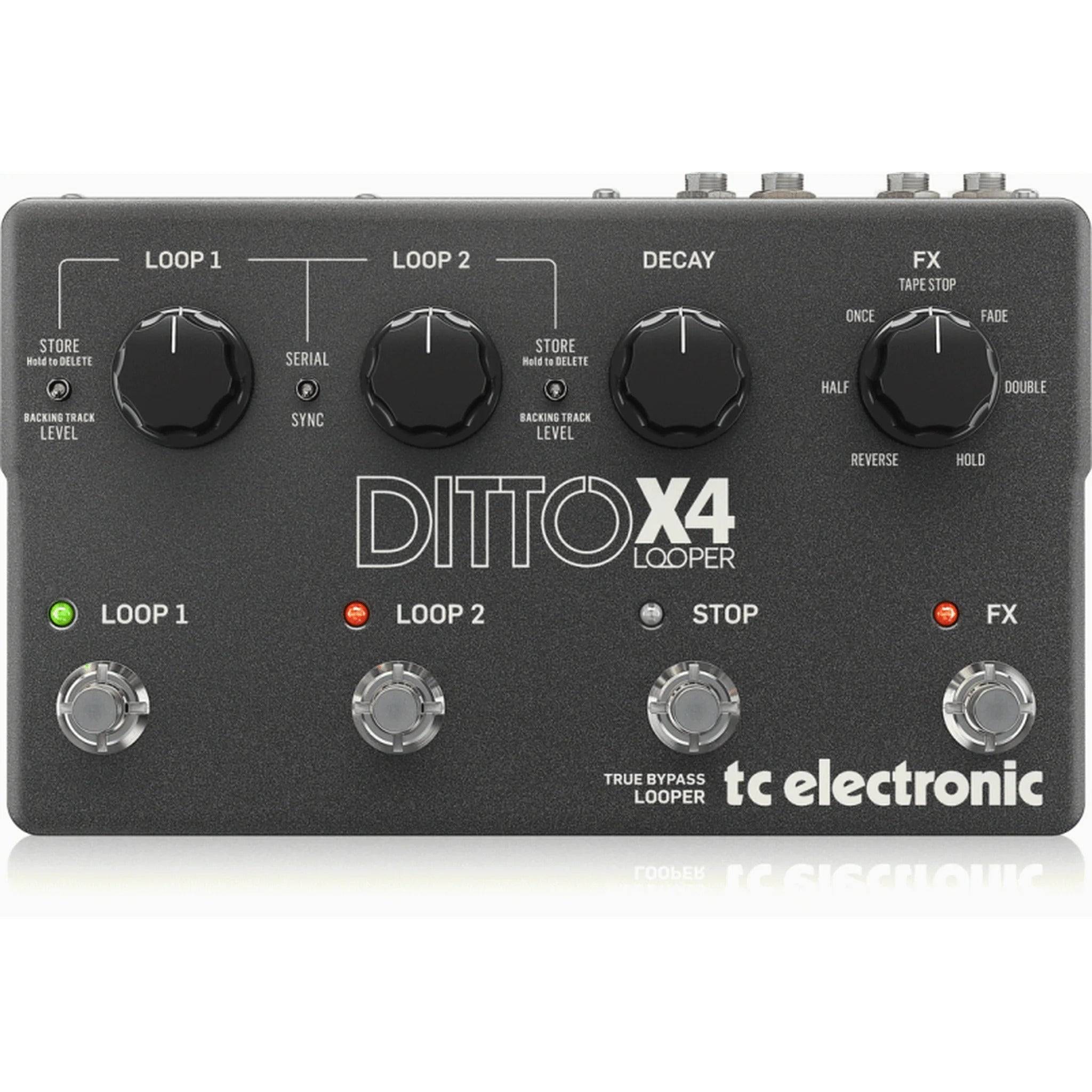 TC Electronic Ditto X4 Looper Gitaar Effect-0
