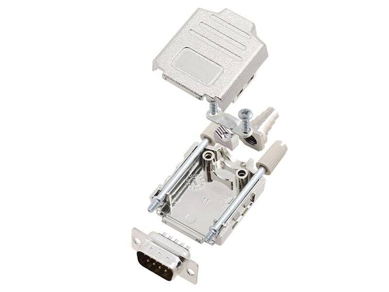 Amphenol L17DPPK15-M+L717DE15P D-sub male connectorset 180 ° Aantal polen: 15 Soldeerkelk 1 stuk(s)