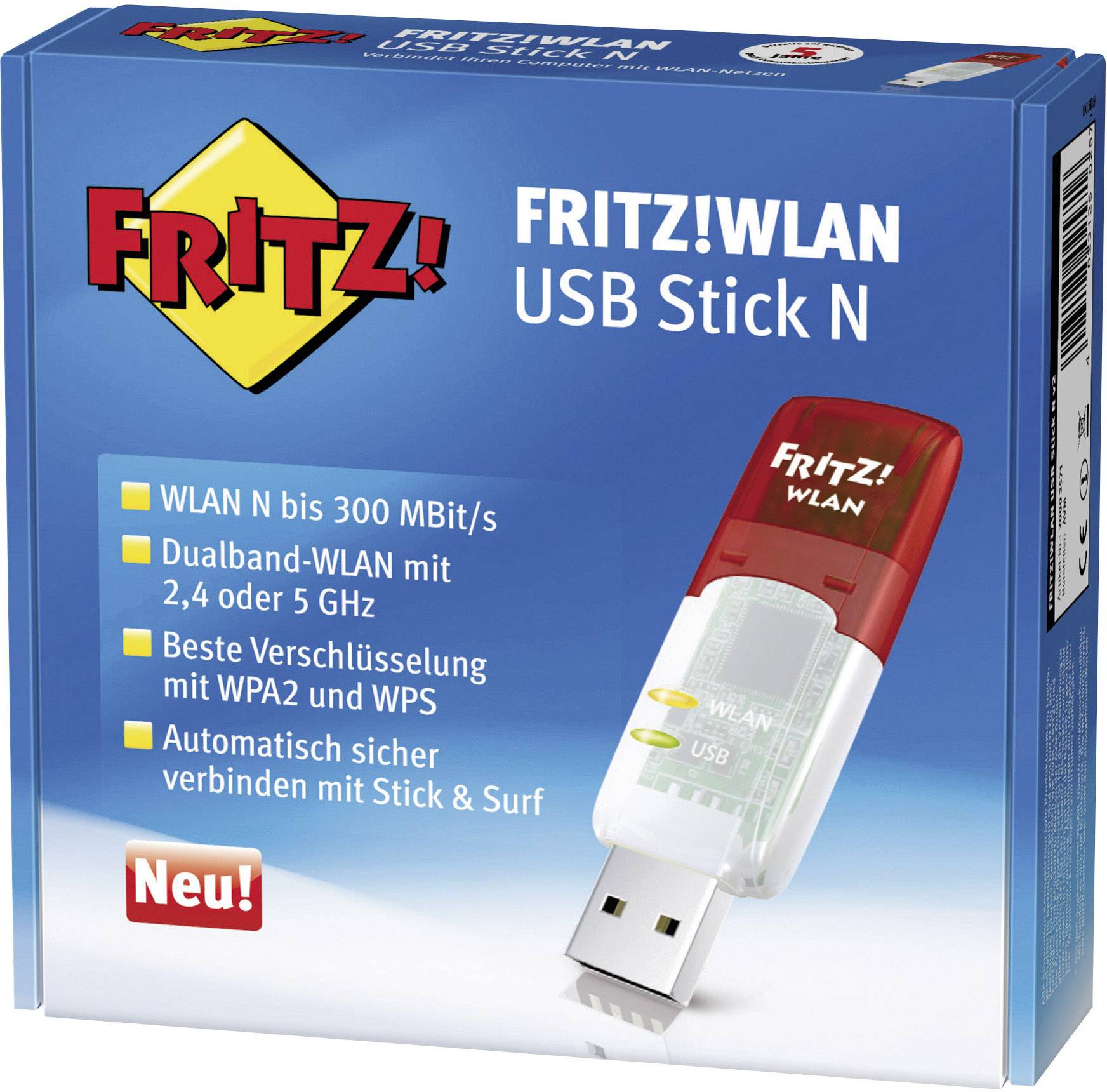 Fritz Wlan Usb Stick V2 Technische Daten