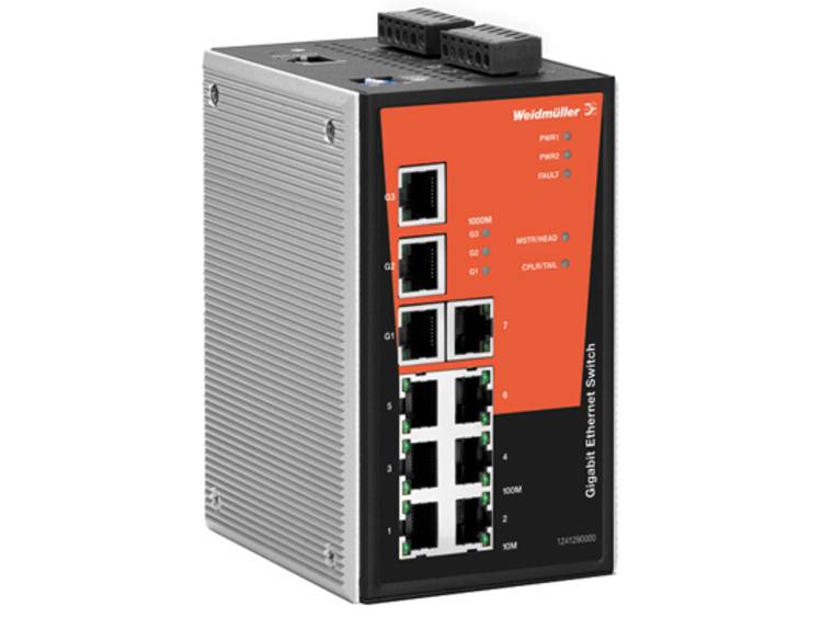 Weidmüller Netwerk-switch IE-SW-PL10MT-3GT-7TX