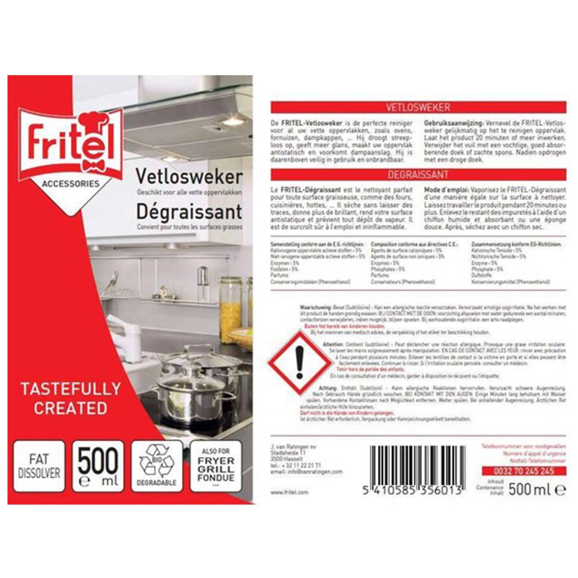 Fritel vetoplosser 500ml-1