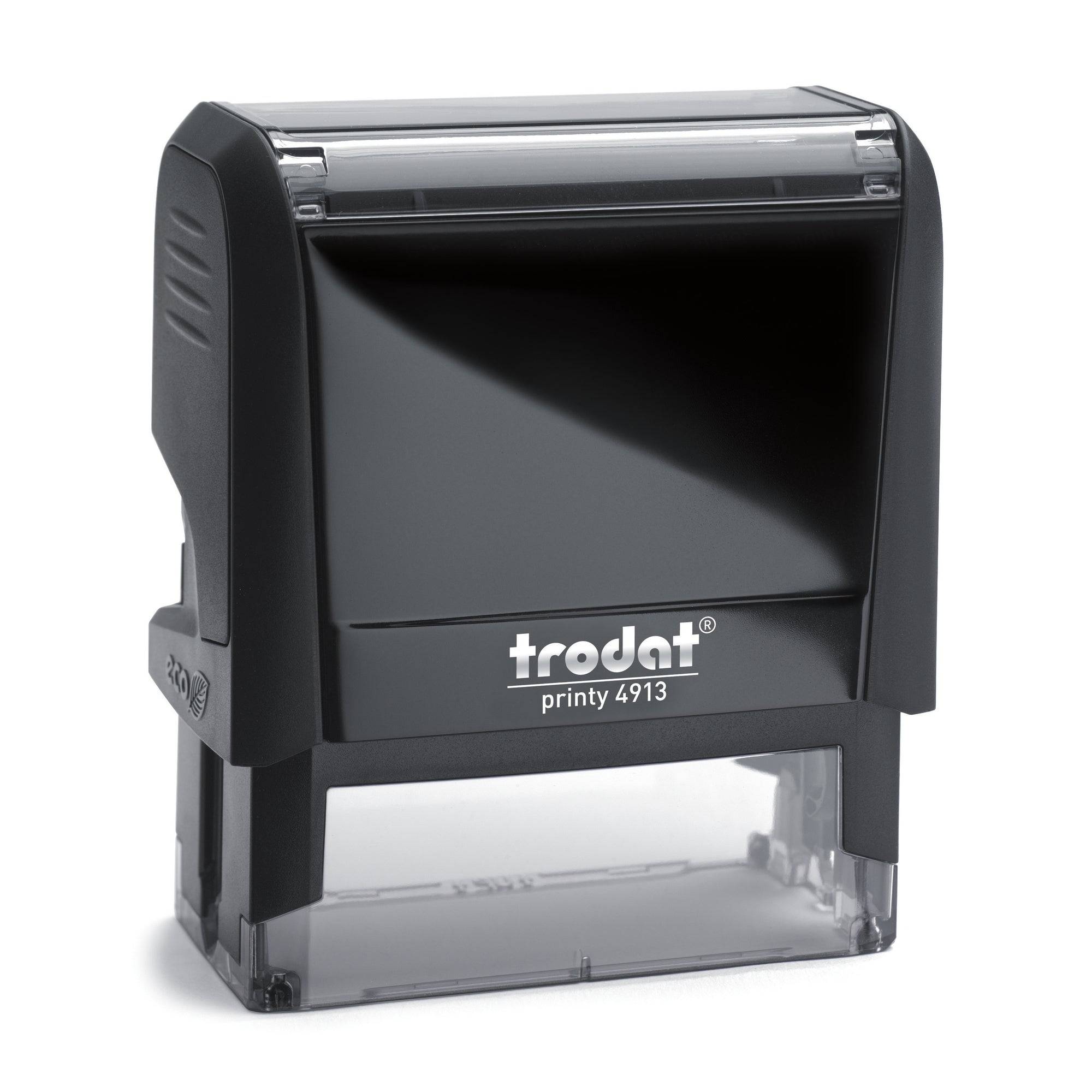 Tekststempel Trodat Printy 4913 personaliseerbaar zwart-0