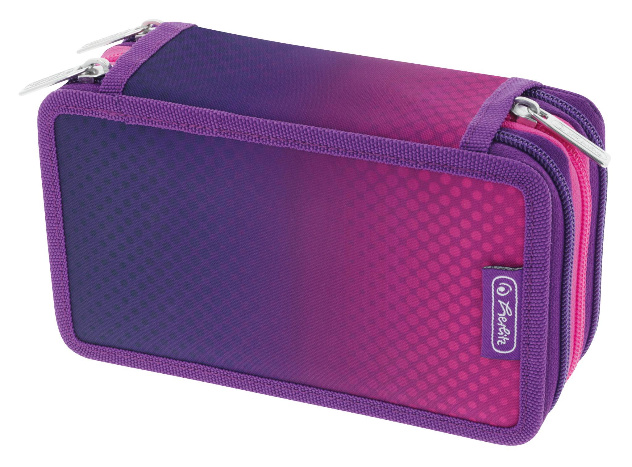 Herlitz TriCase 31st Dip Dye Roze/Paars-2