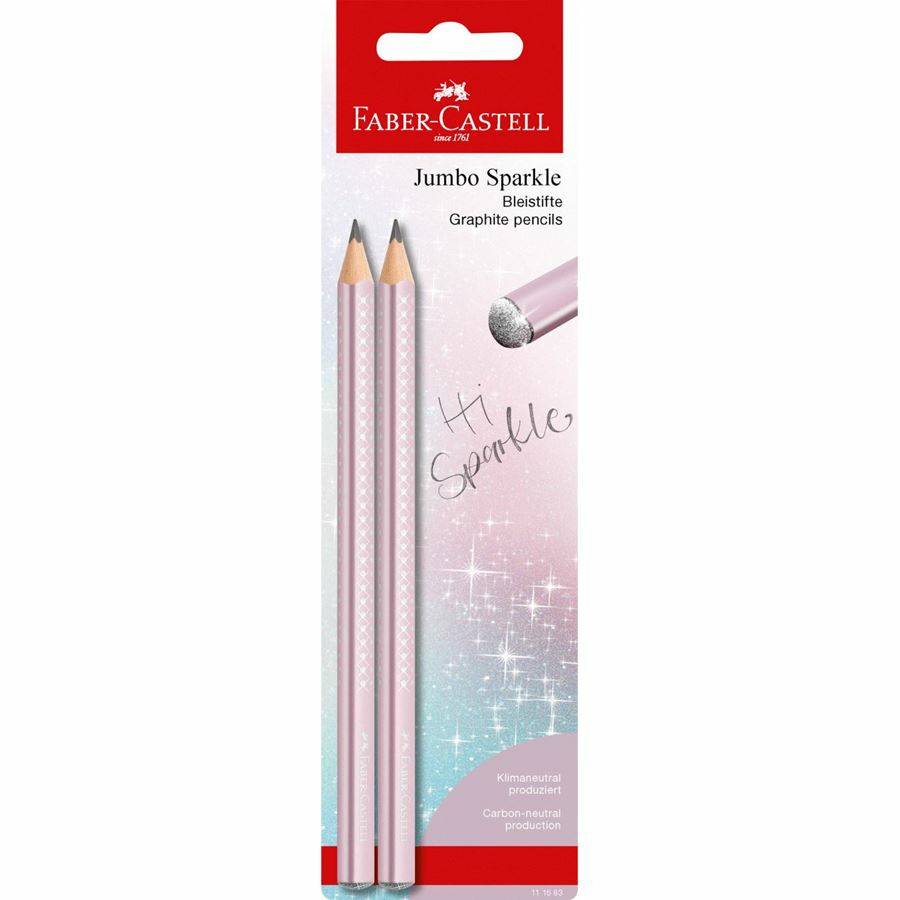 FABER-CASTELL Jumbo Sparkle Cosmic Color potlodenset-1