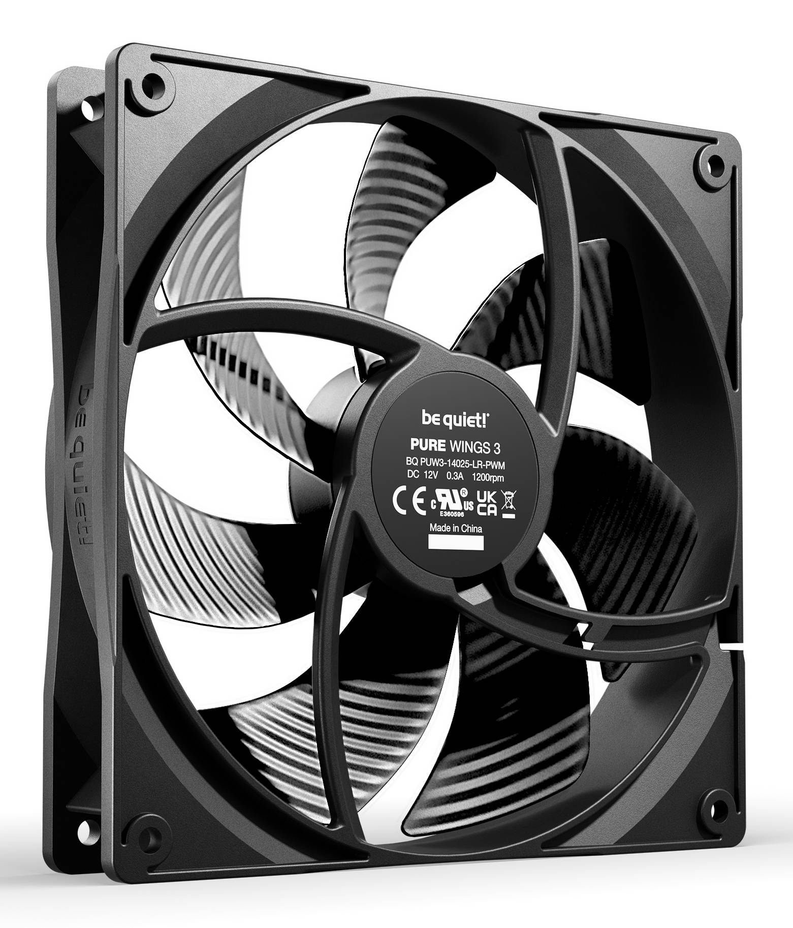 be quiet! Pure Wings 3 140mm PWM behuizingsventilator 3-pack-3