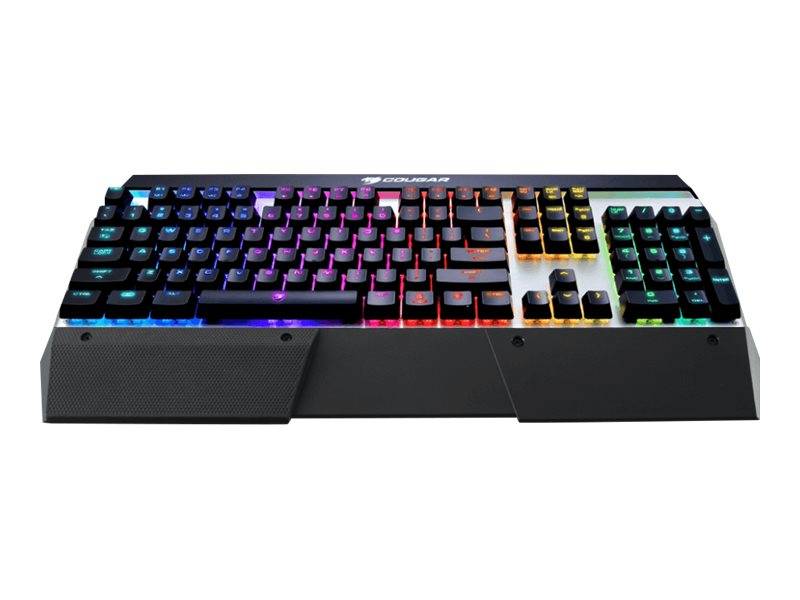 COUGAR CGR-WM1MB-ATR toetsenbord Gaming USB QWERTY Engels Aluminium, Zwart-3