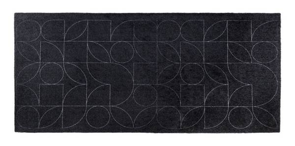 MD Entree - Design mat - Universal - Geometric Lines - Vloerkleed - Antislip - Machine wasbaar - 67