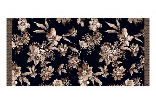 MD Entree - Design mat - Universal - Autumn Flowers - Vloerkleed - Antislip - Machine wasbaar - 67 x