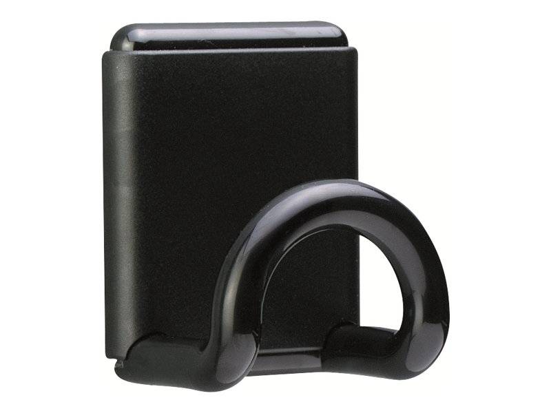 Unilux 3595560004430 Unilux - Kapstokhaak magneet 1 haak zwart-0