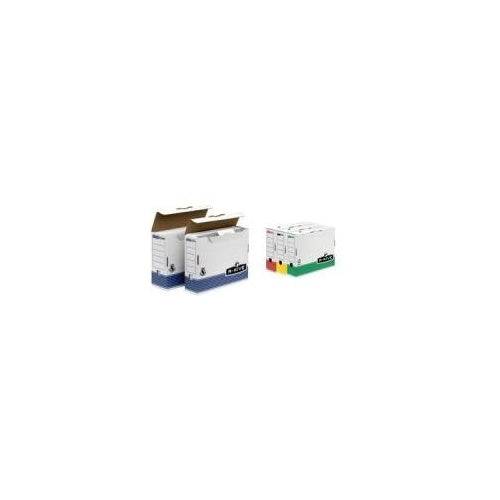 Fellowes R-Kive PRIMA Archiefdoos Wit-Blauw, 80 mm, 100% Gerecycled Karton (0026401)-0