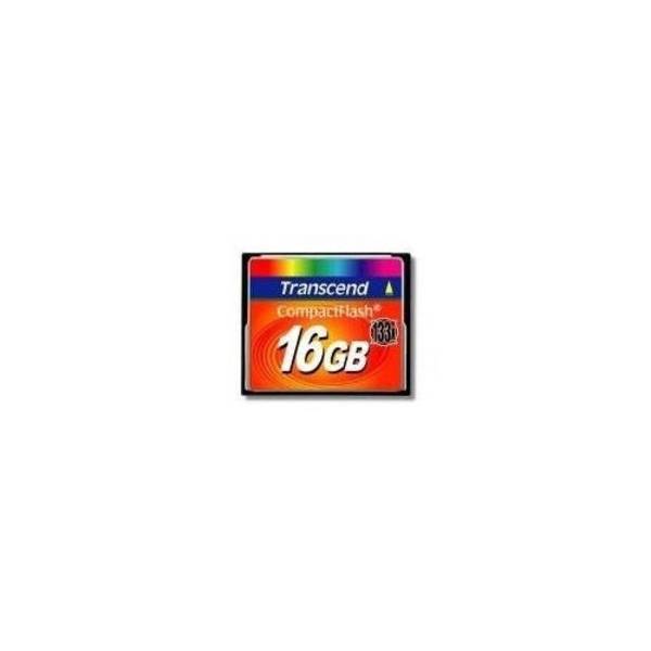 Transcend - Flashgeheugenkaart - 16GB - 133x - CompactFlash - TS16GCF133