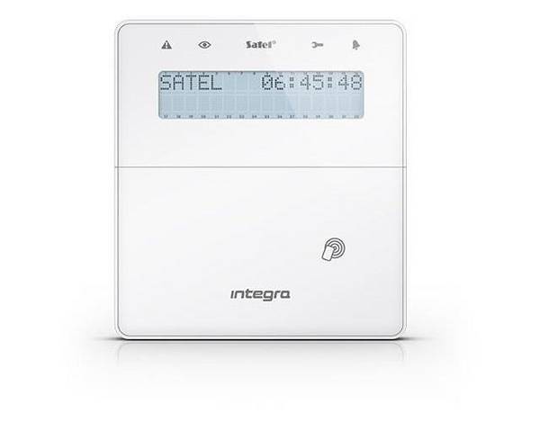 SATEL Draadloos Toetsenbord INT-KWRL2-W Wit